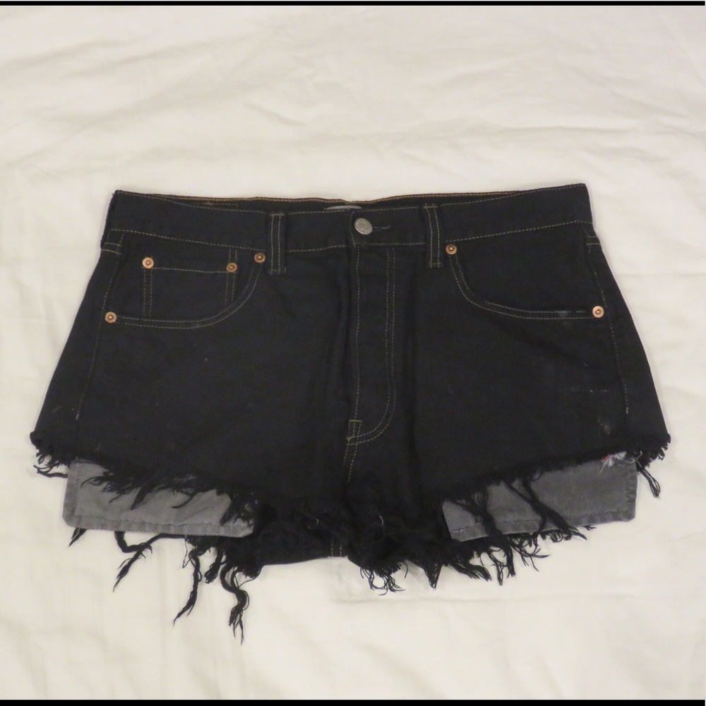 Levi’s cutoff denim shorts